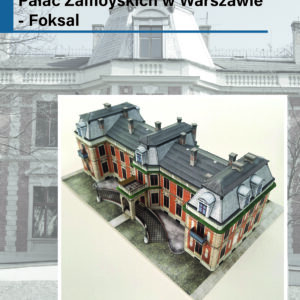 Pałac Zamoyskich w Warszawie – Foksal, skala 1:150