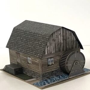 Młyn Wodny - model dla dzieci 1:87 (HO)