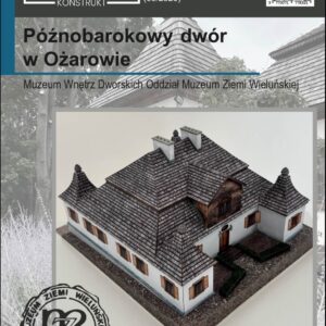 okładka kartonowego modelu dworu w Ożarowie